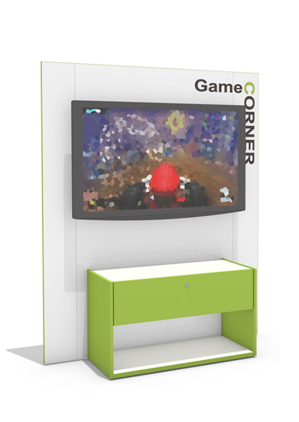 [Translate to Französisch:] Game C orner grün