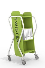 TWISTER Chariot à livres