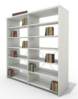 NOVA Wood Système d'étagères pour bibliothèques