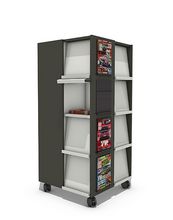 MAG-Tower 4 avec Magazin Display &amp; Klappe