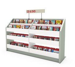 Meubles DVD pour bibliothèques
